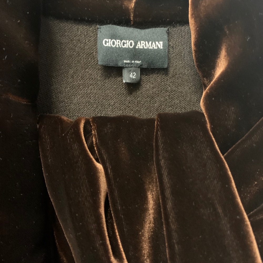 Giorgio Armani cardigan with attached Stola